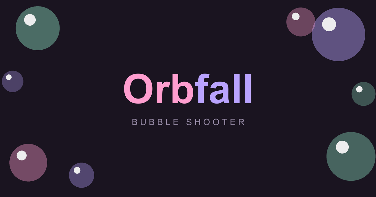 Orbfall — Candy bubble-shooter